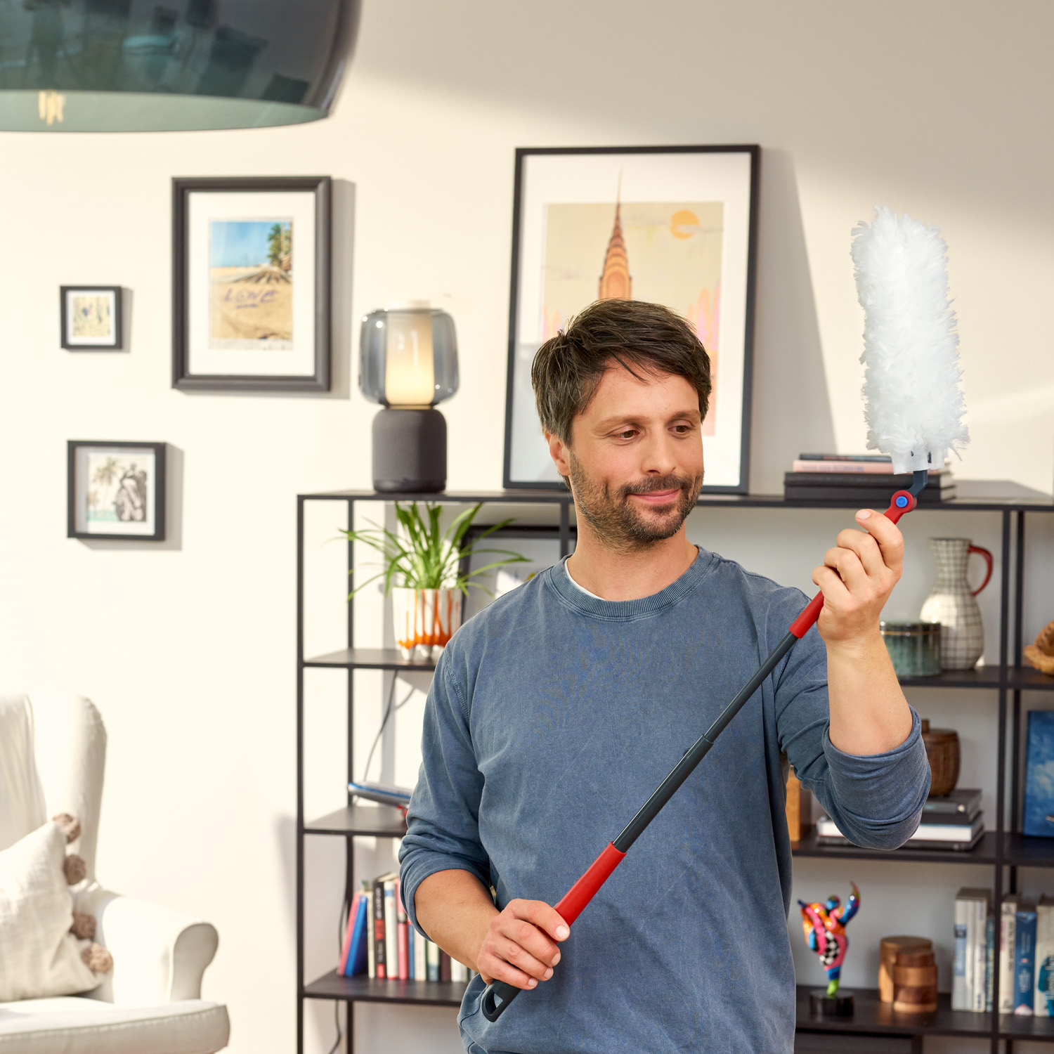 Vileda Flex&Catch prachovky pro úklid vašeho domova jako na zámku Tečka za Vaším perfektním úklidem