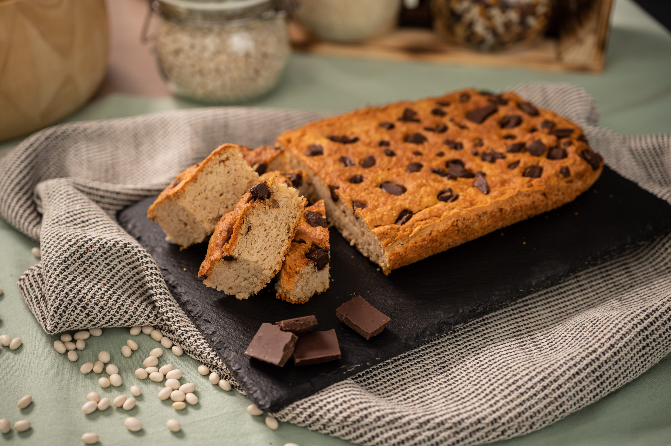 Recept: Blondies z luštěnin